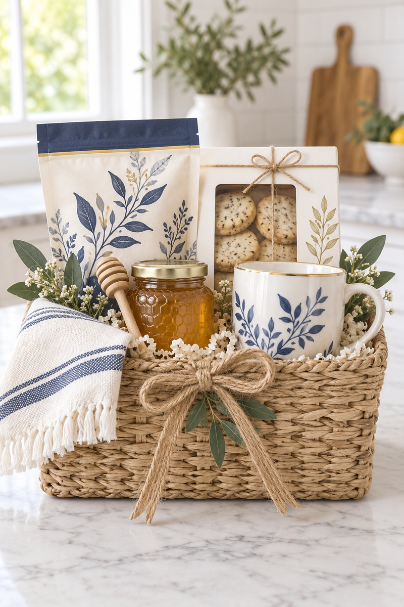 Gift baskets handmade by Brookmans Hampers