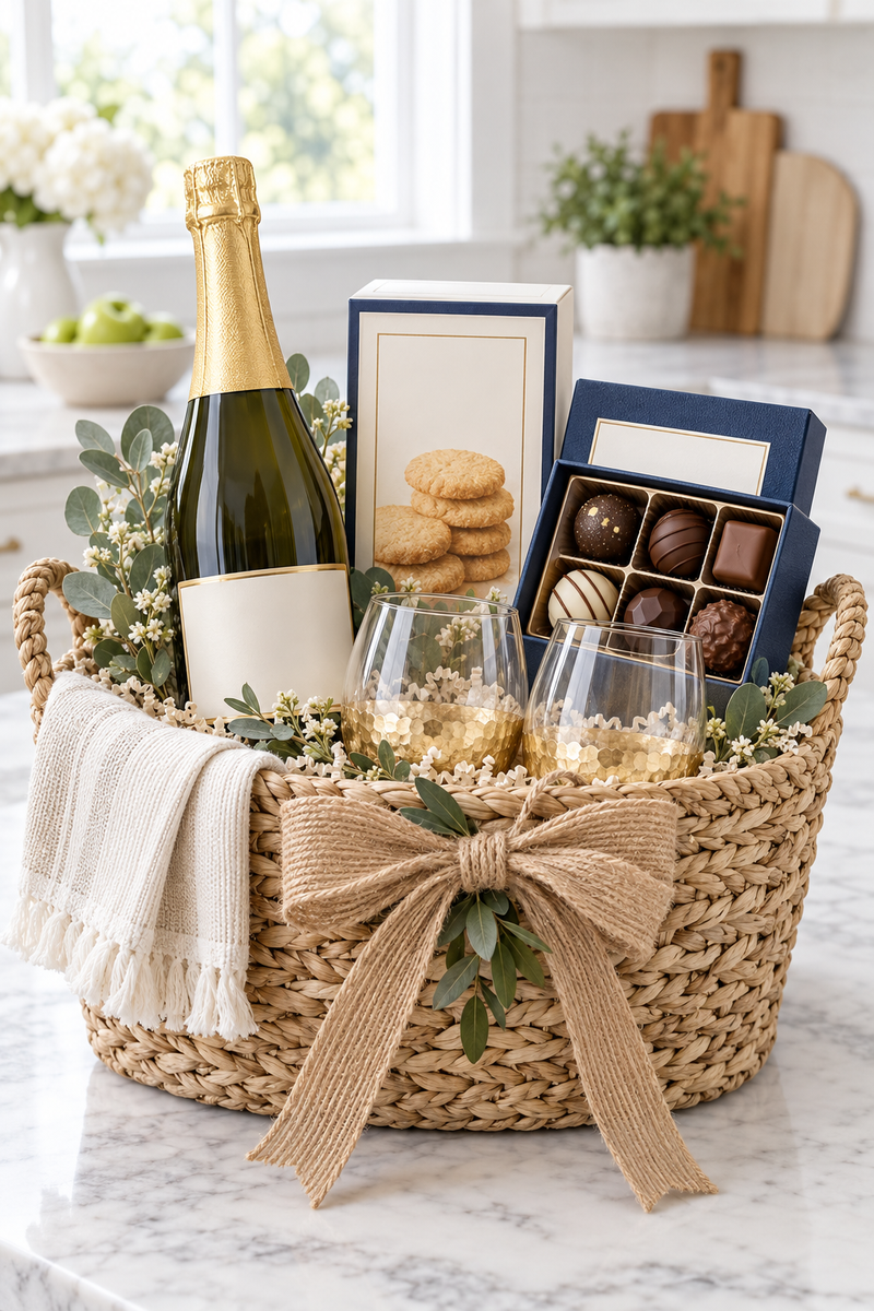 Something to Celebrate — gift basket by Brookmans Hampers